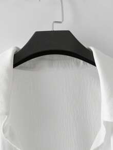 Franclia 大码三件套：条纹吊带背心、阔腿牛仔裤、白色棉质褶皱衬衫，居家休闲装，户外休闲装 - 彩色 - 查看 15