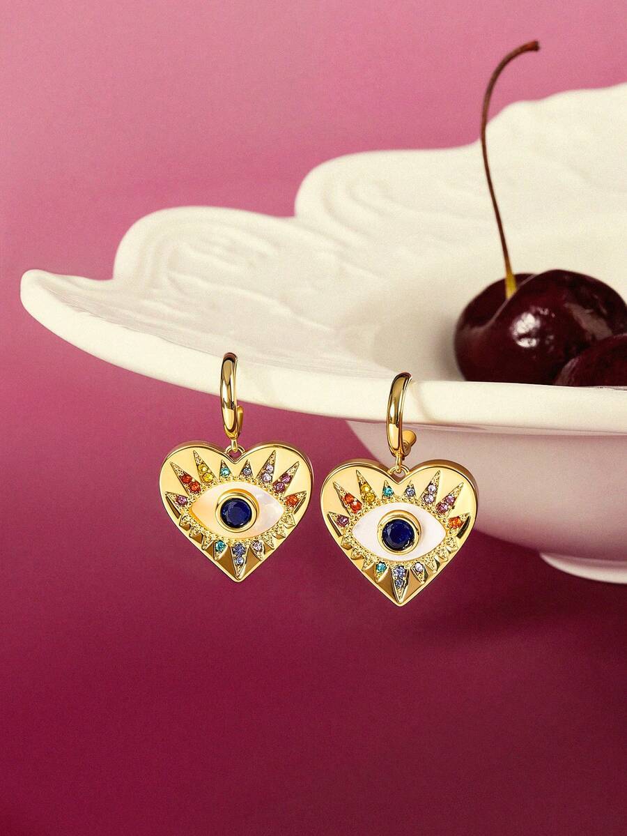 Glisma 18K Ladies Open Ring, Apparel, Vintage, Metallic, Jewel Set, For Mom/Lady/Girl/Mother, Premium, Vintage, Elegant, Valentine's Day, Gifts - Gold - View 1