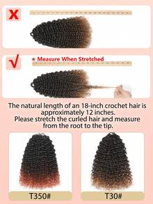 Boho Braids Human Crochet Hair In 100% Remy Human Hair Jerry Curly Feather Line Boho Crochet Braids Human Hair Salon Silky Seamless Invisible For Thin Hair Woman Micro Pre Looped Crochet Human Hair Extensions - SNATURAL/27 - View 7
