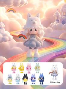 POKOJA LAND Mystery Box/Blind Box/Surprise Box/Random Box(Non-Plush Filling) - Tide play blind box - View 9