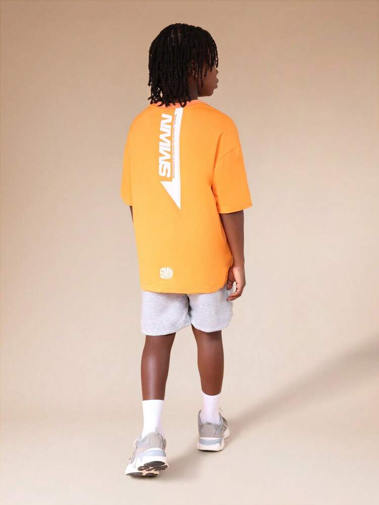 Relaxed Tee And Shorts Set