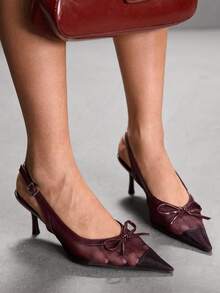 CUCCOO SZL Women Pumps Valentine's Day - Burgundy - View 5