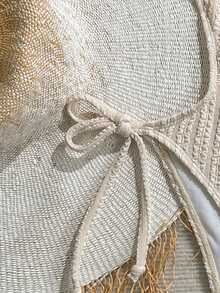 Soleia 女士性感露背系带连体泳衣，夏季海滩度假时尚之选 - 彩色 - 查看 5