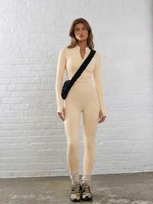 Musera Sport Quần legging thể thao cạp cao, ôm sát, có gân, thích hợp cho tập luyện, leo núi, tập gym, thể dục mùa đông dành cho nữ. - Màu vàng ngỗng - Xem 6