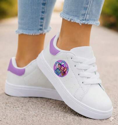 Zapatos Casuales Cómodos Con Suela Blanda Y Cierre De Gancho Y Bucle Para Niños, Unicolor, Nuevos Para Primavera