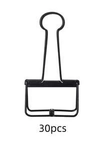 10个/20个/30个装回形针，非常适合整理纸张、便签、照片和文件 - 办公、家庭、学校和手工用品 - 多色 - 查看 12