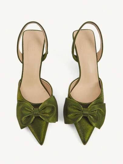 CUCCOO CHICEST Elegant Minimalist Black Pointed Toe Mid Heel Pumps, Suitable For Work, Dates, And Formal Occasions Valentine's Day Elegant Shoes