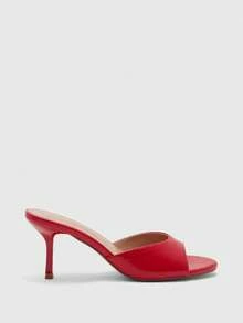 CUCCOO BIZCHIC Women Summer Fashion Versatile High Heel Sandals Spring Shoes Summer Shoes - Tender red - View 2