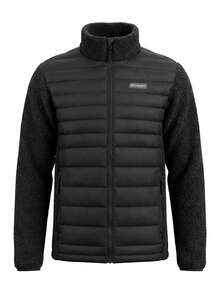 Columbia Men's Hybrid Down Jacket Black - Black - View 1