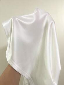 Resyla Áo camisole nữ màu trơn cổ tròn, kiểu dáng thời trang, đa năng. - trắng - Xem 6