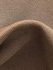 Swim Vcay Leopard Trim Triangle High Cut Bikini Swimsuit - Brown - View 7