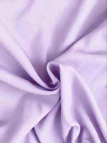 Franclia Áo sơ mi dài tay dáng rộng dành cho nữ, kiểu dáng thanh lịch với nơ ở cổ tay và vạt áo bất đối xứng, dễ dàng phối đồ, phù hợp cho cả công sở và trang phục thường ngày. - Màu tím - Xem 5