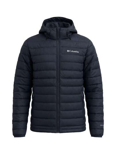 Columbia Powder Lite II Men's Hooded Jacket Black