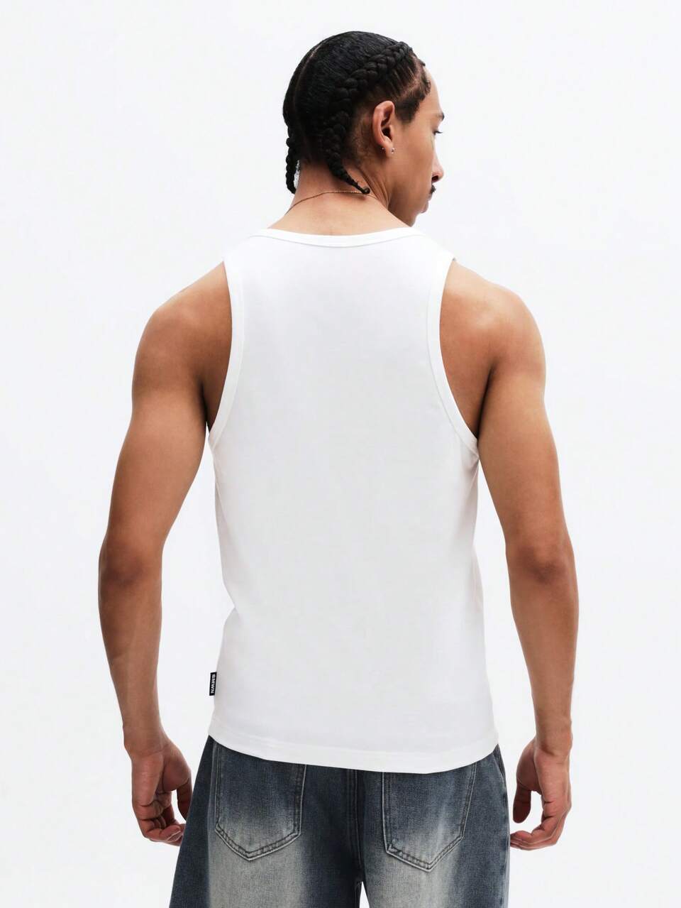 SUMWON Camiseta de tirantes esencial clásica de cuello redondo, ajuste regular, de algodón, prenda básica de armario, uso casual de verano