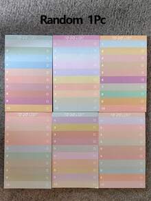 50 Sheets To Do List Sticky Notes, Multicolor Lined Sticky Notes Self Adhesive Sticky Notes Memo Pad To Do List For Office Notepad, Home Office Supplies Back To School - Multicolor - View 7
