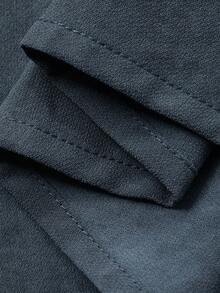 Vivie Lora Women's Sleeveless Tie-Waist Tie-Dye Denim Effect Midi Dress - Blue - View 3