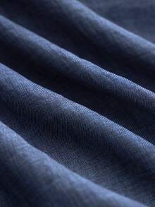 GlowEve Quần ống rộng cạp cao màu xanh hải quân dành cho nữ, có túi, trang trí bằng ruy băng in họa tiết thanh lịch, thích hợp cho các dịp thường nhật, du lịch, tiệc trang trọng, quà tặng sinh nhật, mùa xuân/hè. - Màu xanh hải quân - Xem 4