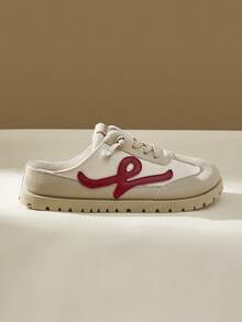 CUCCOO EASI Zapatos planos tipo mula de mujer para uso casual, versátiles para el uso diario - Caqui - Ver 2