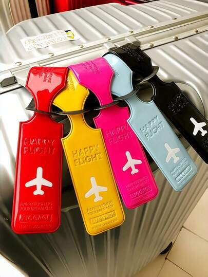 Zazumi 1 thẻ hành lý máy bay, nhãn nhận dạng vali du lịch, thẻ tên chống thất lạc cho chuyến công tác, du lịch, thẻ tên khi làm thủ tục check-in.