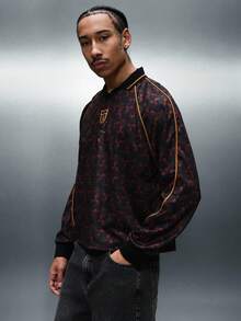 PLAYBOY X SUMWON 兔子标志长袖几何图案足球俱乐部高级休闲服饰 - 彩色 - 查看 4