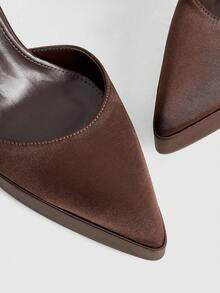 CUCCOO LuxiPop حذاء كعب نسائية - قهوة بني - مشاهدة 11