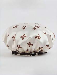 Joivida 淋浴厨房两用防水帽 - 双层可重复使用发罩，保护头发免受水、蒸汽和油脂的侵害 - 彩色 - 查看 5