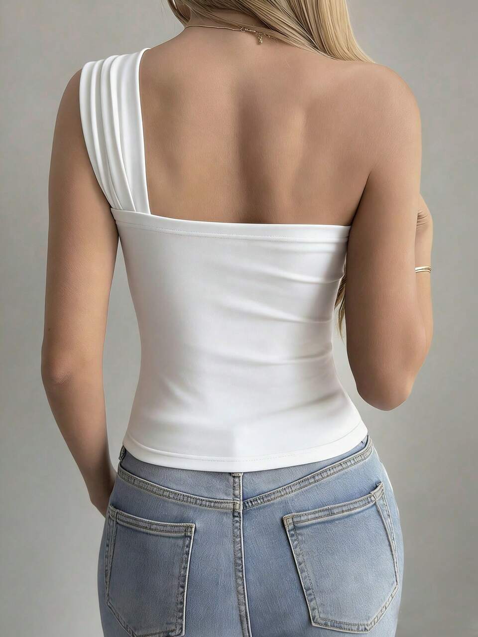 Women's Summer Hollow Cross Strap Fitted Sexy Casual Camisole