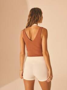 Aralina Colorblock Patchwork Sleeveless Sports Tank Top, Summer - Multicolor - View 2