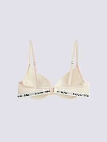 Loungeista 3件套轻薄衬垫字母印花聚拢文胸，女士钢圈文胸 - 彩色 - 查看 11