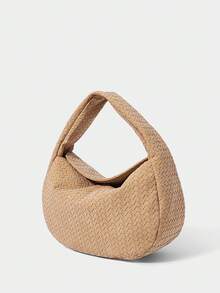 SHECARRY Women's Casual Bohemian Style Versatile Tote Bag - Apricot - View 2