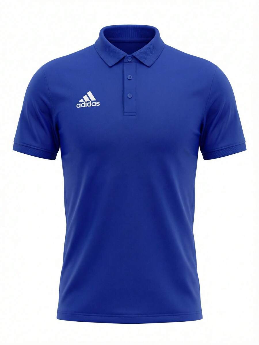 Adidas Entrada 22 Men's Polo Shirt Blue - Royal Blue - View 1