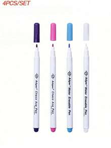 Bút xóa được Mực hòa tan trong nước Bút đánh dấu vải Bút thêu chữ thập Bút xóa được nước Dụng cụ may chần bông - Nhiều màu - Xem 8