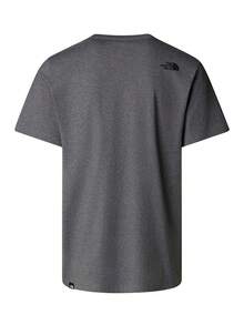 The North Face Easy Men's T-Shirt Grey - Medium Grey Heather - View 2