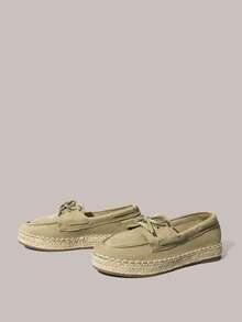 Styleloop 女士波西米亚风系带休闲日常百搭鞋 - 薄荷綠 - 查看 1