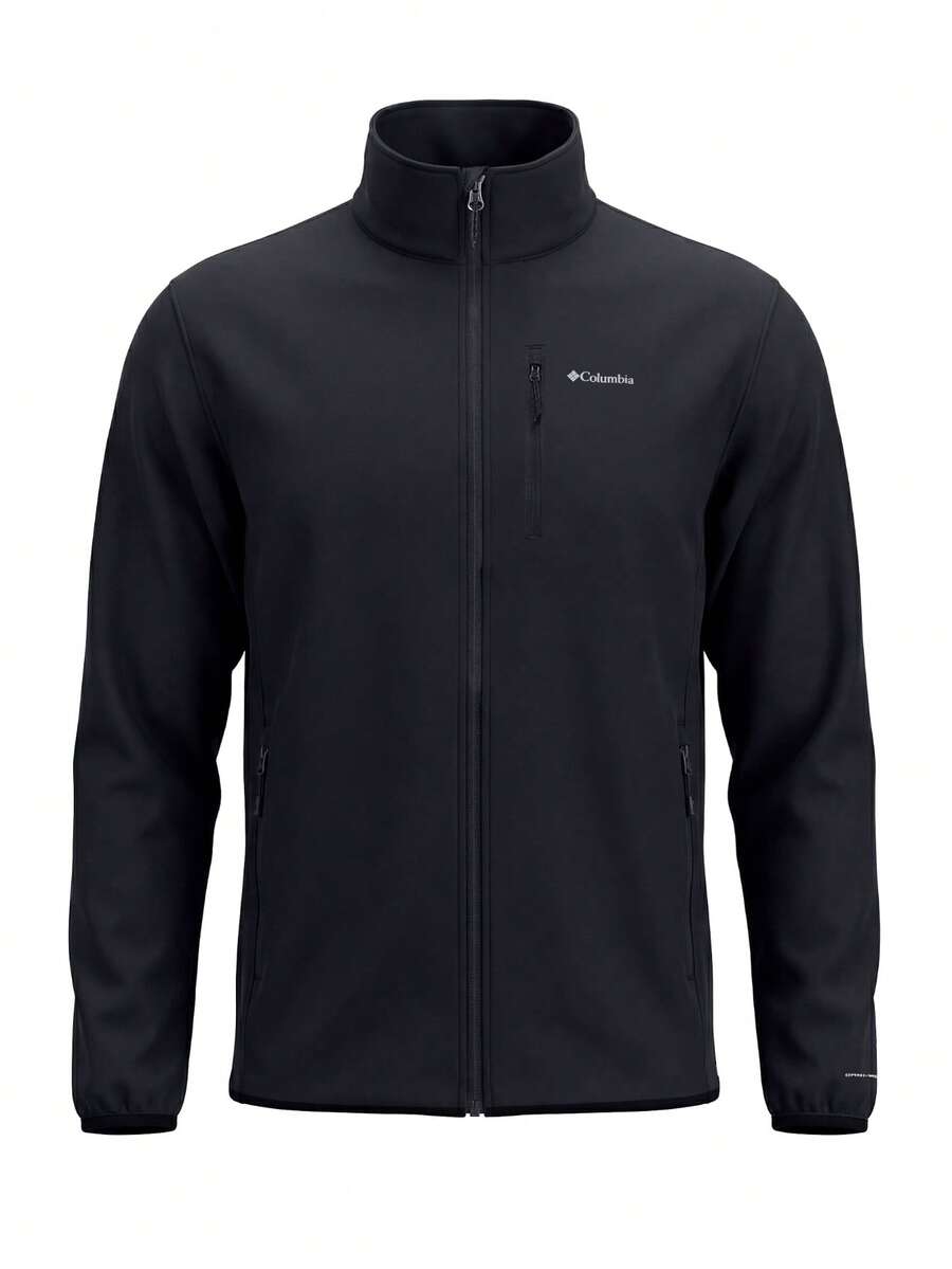 Columbia Men's Essential Full Zip Jacket Black - Navy Blue - View 1