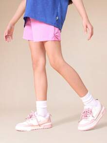 SUMWON Newport Print T-Shirt Co-Ord Set With Elastic Waist Shorts For Summer Casual Wear Vacation - Blue - View 5