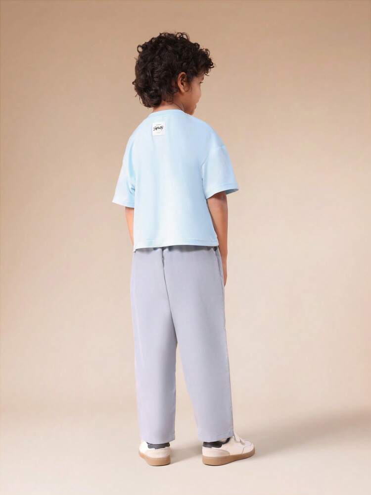 T-Shirt And Wide Leg Pants Set