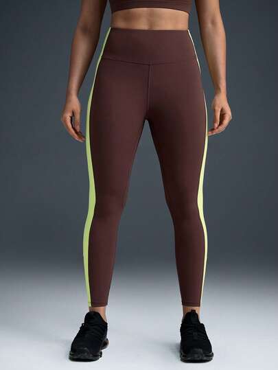 Powerista 女士撞色高腰日常健身紧身裤