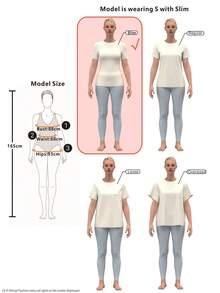 SHEIN LUNE Eyelet Embroidery Puff Sleeve Mock Neck Tee - Black - View 5