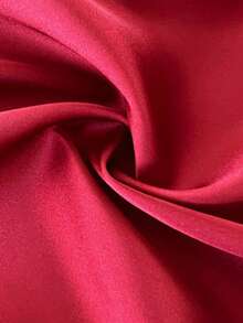 Maweii Áo kiểu gợi cảm cổ chữ V khoét rỗng tay dài buộc dây dành cho người có thân hình đầy đặn - Màu Đỏ Sâu - Xem 7