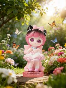 POKOJA LAND 盲盒收藏手办礼品，可爱装饰，花园女仆主题角色盲盒，ABS收藏手办套装（6个常规款+1个隐藏款），可爱桌面装饰手办，送给朋友、家人和动漫手办爱好者的完美生日圣诞礼物 - 潮玩盲盒 - 查看 7