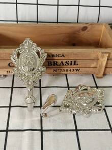 Cirelle 2 Móc Treo Phong Cách Châu Âu Cổ Điển Dùng Cho Rèm Cửa Phòng Tắm, Cửa Ra Vào, Cửa Sổ, Móc Treo Áo Khoác, Móc Treo Áo Khoác, Trang Trí Nhà Cửa, Móc Treo Tường Phong Cách Retro, Ý Tưởng Quà Tặng Tân Gia - Nhiều màu - Xem 7