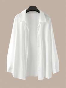 Franclia 大码三件套：条纹吊带背心、阔腿牛仔裤、白色棉质褶皱衬衫，居家休闲装，户外休闲装 - 彩色 - 查看 13