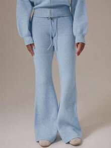 Musera Sport Women Sports Sweater Pants - Baby Blue - View 2