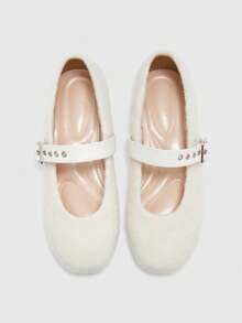 CUCCOO BIZCHIC Women's Flat Shoes Valentine's Day - White - View 2