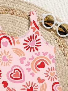 1 bộ đồ bơi liền thân in họa tiết dễ thương cho bé gái, đồ bơi trẻ em, đồ bơi một mảnh cho bé gái, đồ bơi trẻ em, đồ bơi liền thân cho bé gái, đồ bơi liền thân cho trẻ em, đồ bơi liền thân cho trẻ em - Nhiều màu - Xem 6