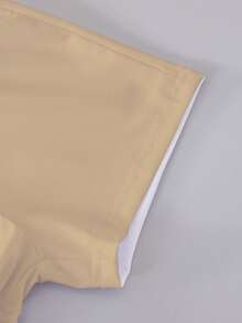 1 Conjunto Casual de Camiseta de Manga Curta com Gola Redonda e Shorts para Meninos Bebê, Estampa de Dinossauro, Conjunto de Dinossauro Adequado para Uso Externo no Verão - Multicolorido - Visão 8