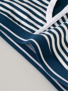 Velminro 3pcs/Pack Men's Striped Pocket Cotton Briefs - Multicolor - View 4