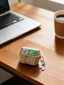 Joivida 1个创意卡通图案苹果无线蓝牙保护壳 - 彩色 - 查看 5