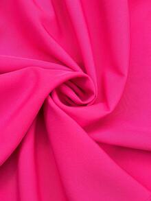 Ceyna 大码露背系带休闲派对连衣裙，春夏女装连衣裙，女士夏季连衣裙，两件套连衣裙，惊艳连衣裙，带袖夏季连衣裙，度假装，女士度假连衣裙，女士连衣裙，亮粉色短款连衣裙，蝴蝶结连衣裙，女士最新款连衣裙 - 玫紅色 - 查看 8